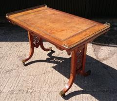 2208201919th Century Antique Gillow Library Table 25d 44w 28½ or 29½h _5.JPG